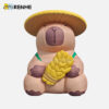 Aesthetic Design Long Lasting Gentle Capybara Advertising Inflatable