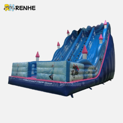 1 Factory Direct Heavy Duty Frozen Inflatable Dry Slide