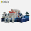 Whimsical Winter Wonderland Inflatable Water Slide