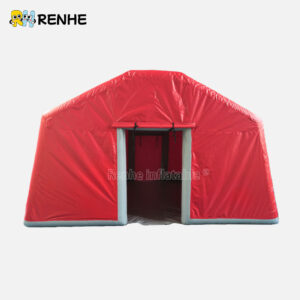 Stable Tear-Resistant Inflatable Storage Tent