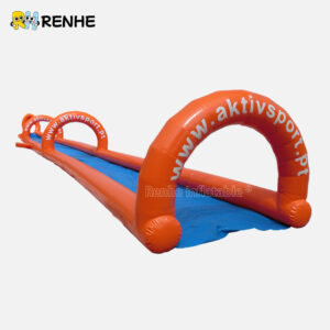 Customizable Inflatable Slip 'N Slide for Water Parks