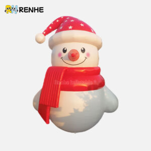 Custom Factory Direct Weatherproof Christmas Inflatable Snowman Prop