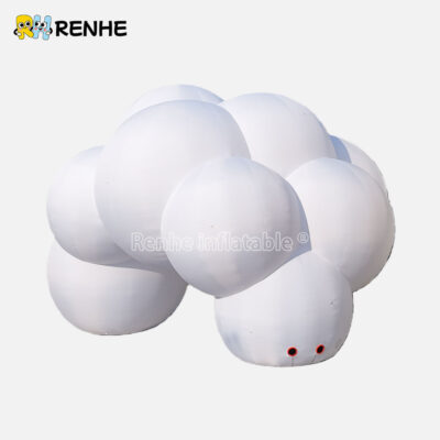 2 Giant Size Premium Material Dreamy Inflatable Cloud Easy Setup