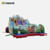 Playful Wide-body Multi-hue Kids Safe Inflatable Dry Slide for Park
