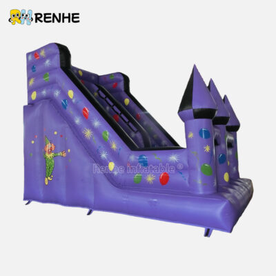 2 Professional Design Dual Chute Commercial Inflatable Slide