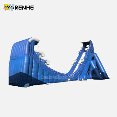 Thrilling Wave Rider Inflatable Water Slide for Events
