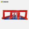 2 Modular Inflatable Slip 'N Slide with Detachable Archways
