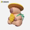 Aesthetic Design Long Lasting Gentle Capybara Advertising Inflatable