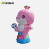 3 Theme Park Matching Durable Theme Custom Inflatable Pink Dolphin