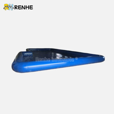 3 Top Quality Custom Print L-Shaped Blue Inflatable Pool Bulk