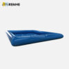 3 Weatherproof Single Layer Small Blue Square Inflatable Pool