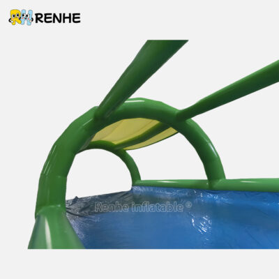 Inflatable Slip 'N Slide with Canopy for Summer Community Events