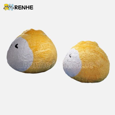 Safety Certified Charming Plushy Custom Inflatable Plump Dolls