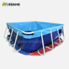 4 Premium Material Stable Structure Blue Frame Pool Easy Assemble