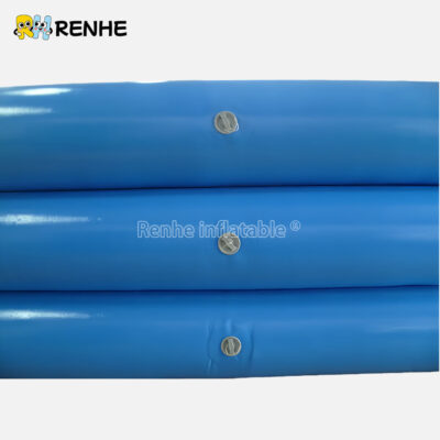 4 Professional Design Wind Resistant Custom Size Blue Inflatable Pool
