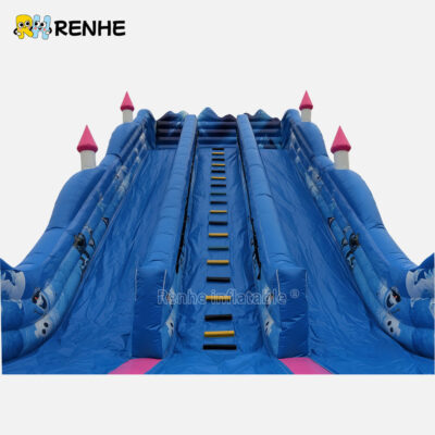 4 Factory Direct Heavy Duty Frozen Inflatable Dry Slide