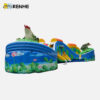 Rental Ready Durable Frog Inflatable Water Slide