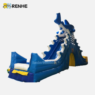 Reinforced Commercial Grade Inflatable Water Slide