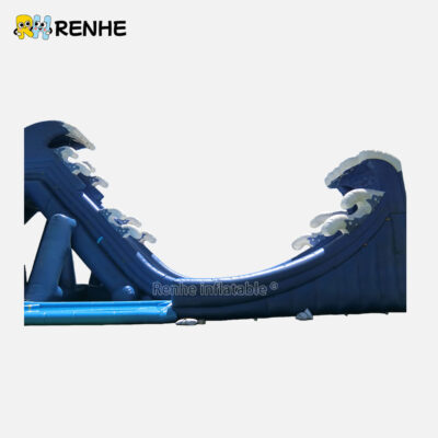 Thrilling Wave Rider Inflatable Water Slide for Events