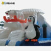 Whimsical Winter Wonderland Inflatable Water Slide