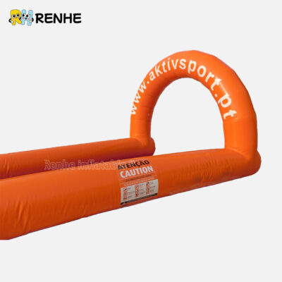 4 Customizable Inflatable Slip 'N Slide for Water Parks