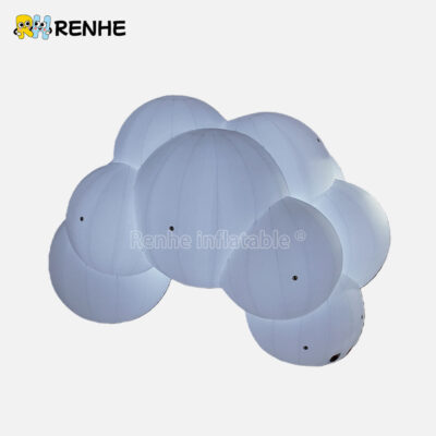 5 Giant Size Premium Material Dreamy Inflatable Cloud Easy Setup