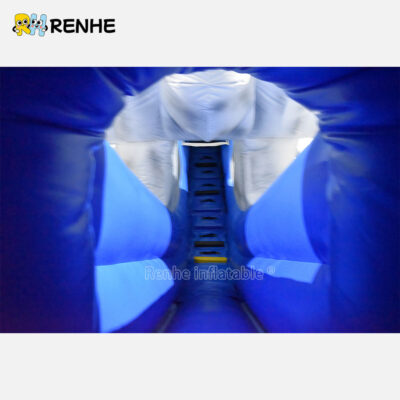 5 Heavy Duty Winter Wonderland Inflatable Slide for Yard