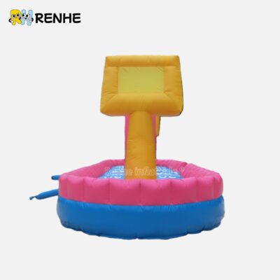 Inflatable Double Hoop Basketball Game | Portable Interactive Sports Arena for Parties & Events