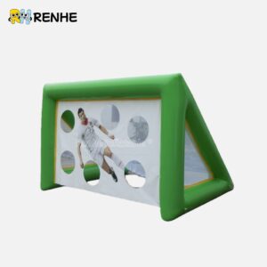 Interactive Tear Resistant Inflatable Game Soccer Target for Outdoor Events