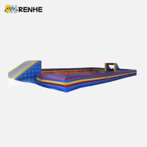 Colorful Safe Inflatable Sports Arena for Amusement Park Attractions