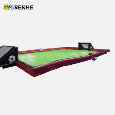 Leak Proof Thickened PVC Inflatable Soccer Field Football Arena