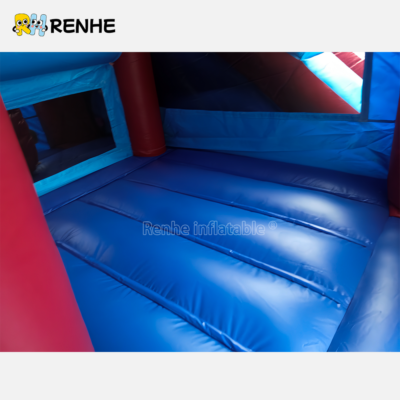 Family Fun Inflatable Bounce House with Slide for Backyard Weekend Gatherings