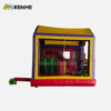 Rainbow Inflatable Bounce Combo House for Backyard Birthday Parties