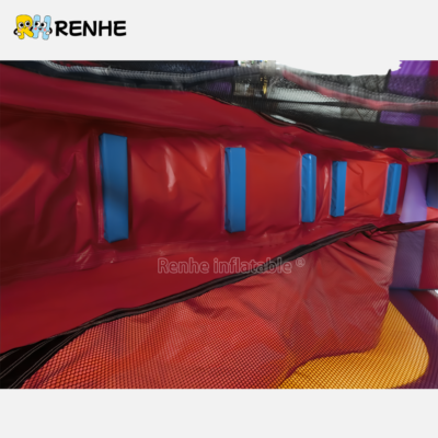 Non-toxic Eco-friendly Inflatable Bounce Castle Quick Inflate Rapid Deflate for Kids Party Festival Event