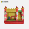 Portable Inflatable Bounce Castle Quick Setup for Family Backyard Fun