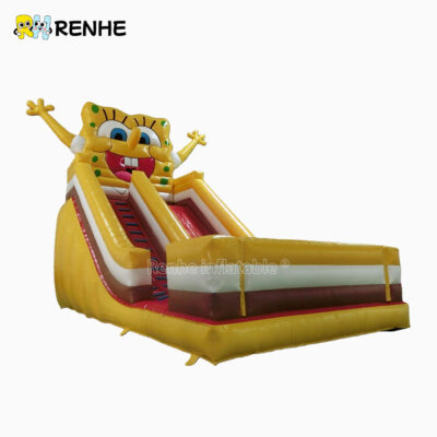 Waterproof Heavy Duty Inflatable Slide with Non-Slip Surface for Shopping Mall