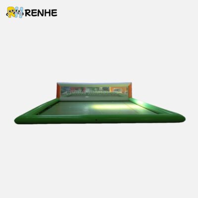 Abrasion Resistant Inflatable Volleyball Court for Amusement Park Fun