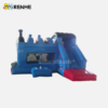 Quick Inflate Train Themed Inflatable Bounce Castle for Easy Setup