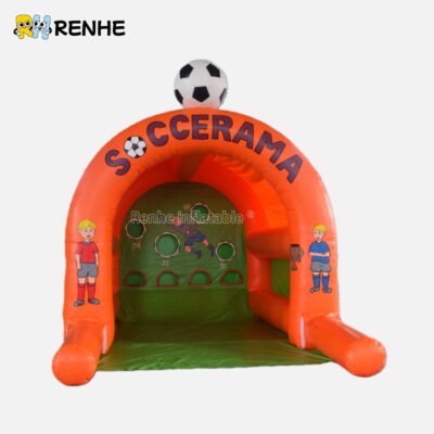 Fun Interactive Inflatable Game Football Carnival Event Exclusive