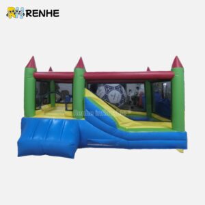 Durable Inflatable Bounce Castle with Slide for Active Playtime