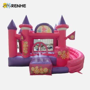 Customizable Commercial Inflatable Castle for Rental and Amusement Park Use
