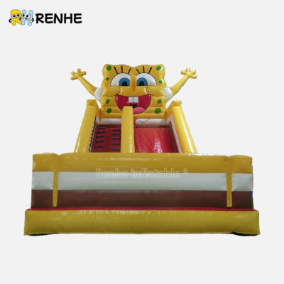 Waterproof Heavy Duty Inflatable Slide with Non-Slip Surface for Shopping Mall