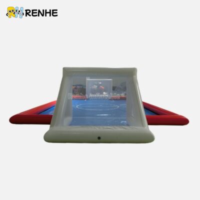 Abrasion Resistant Inflatable Soccer Field for Amusement Park Family Fun