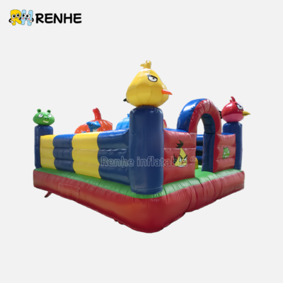 Heavy Duty PVC Angry Birds Inflatable Bounce Castle for Outdoor Amusement