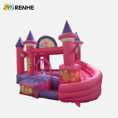 Customizable Commercial Inflatable Castle for Rental and Amusement Park Use