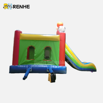 3 Custom Design Sports-Themed Bounce House for Indoor Play Centers