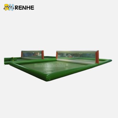 Abrasion Resistant Inflatable Volleyball Court for Amusement Park Fun