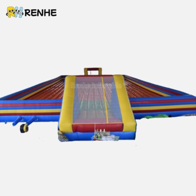 Colorful Safe Inflatable Sports Arena for Amusement Park Attractions