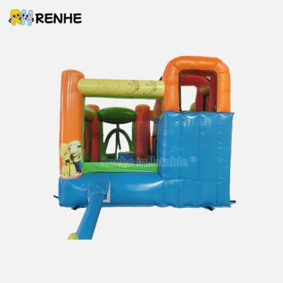 Customizable Cartoon Inflatable Bounce House with Slide for Brand Activation