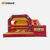 Circus Party Time Inflatable Bounce House for Carnival-Themed Birthday Parties